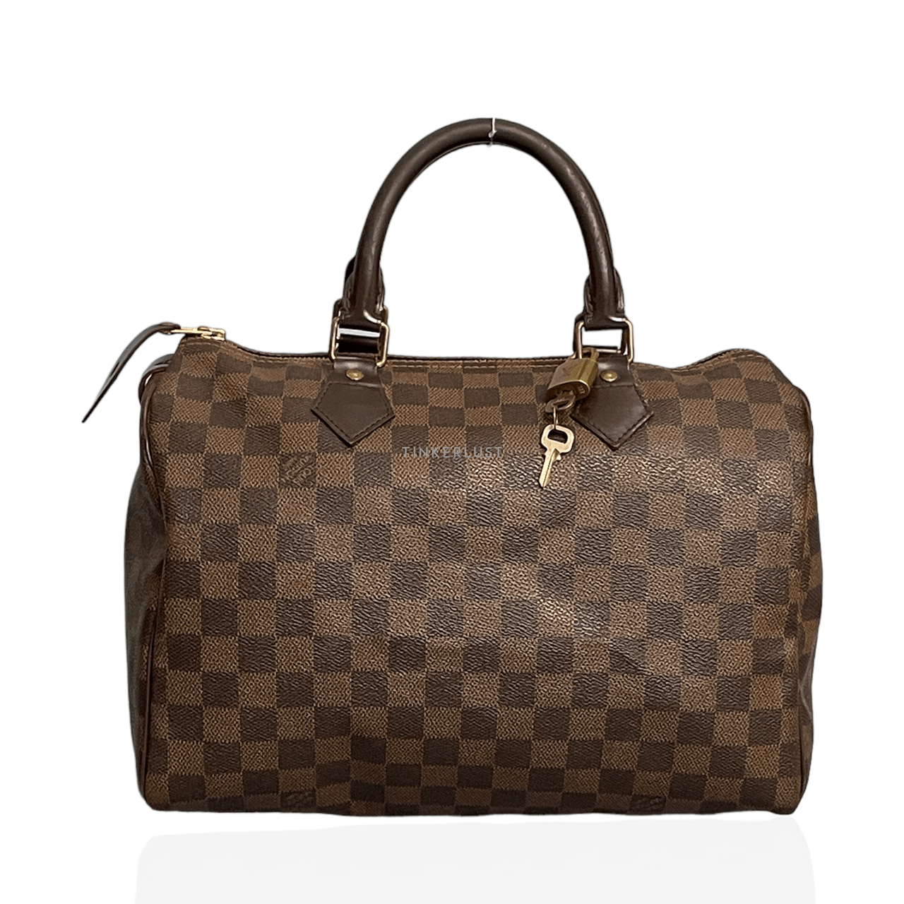 Louis Vuitton Damier Ebene Speedy Handbag