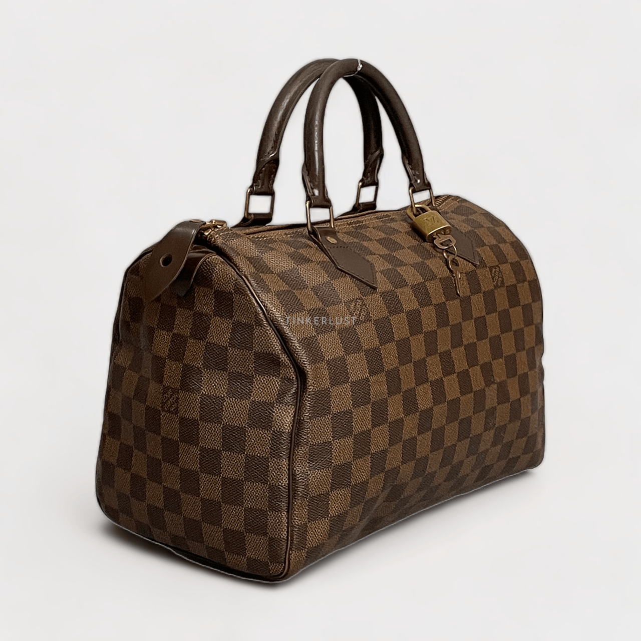 Louis Vuitton Damier Ebene Speedy Handbag