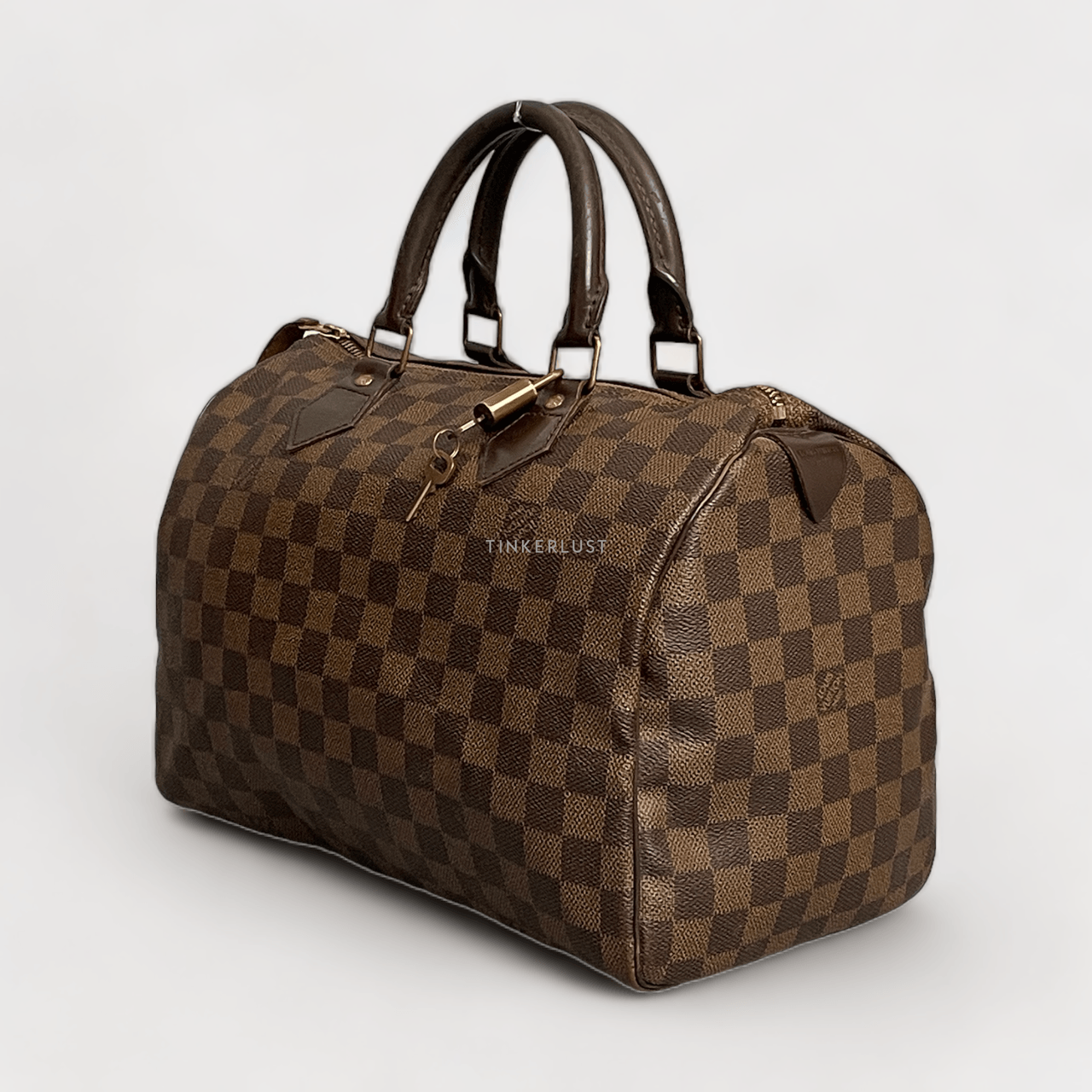 Louis Vuitton Damier Ebene Speedy Handbag