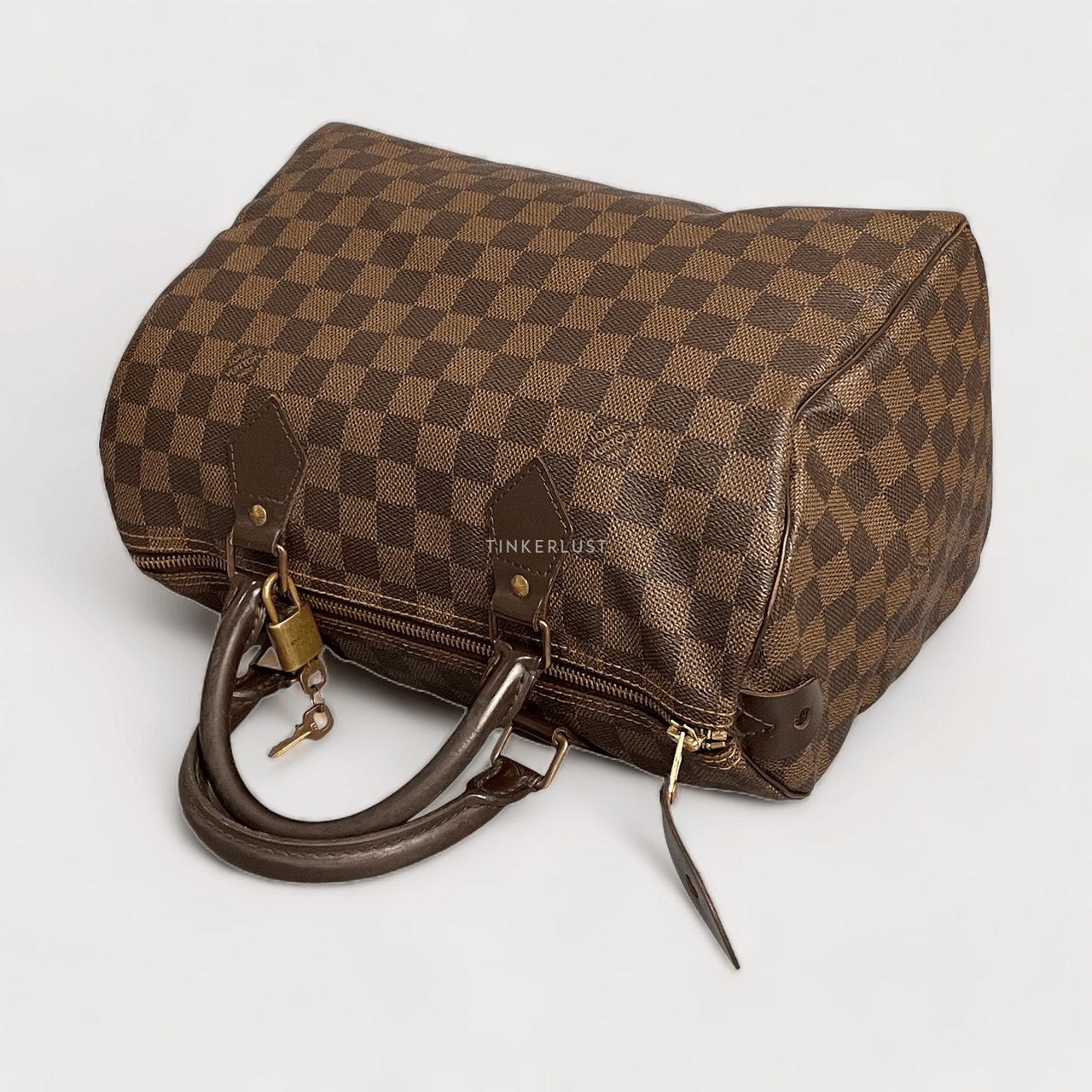 Louis Vuitton Damier Ebene Speedy Handbag