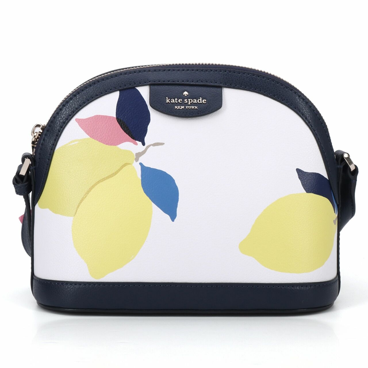 Kate Spade Dome Crossbody Sylvia Lemon Zest X-large White/Multi