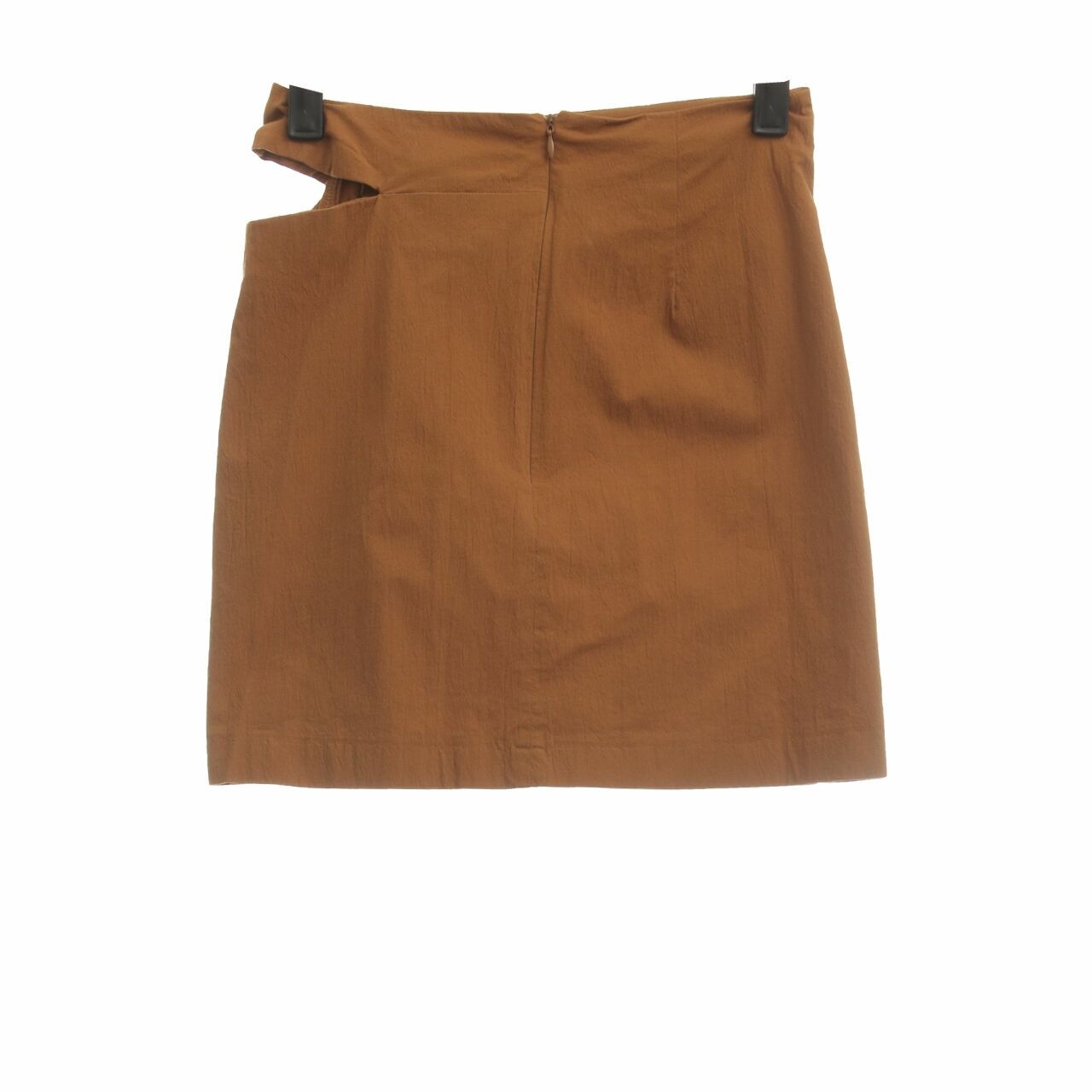 Zara Bronze Cutout Skirt