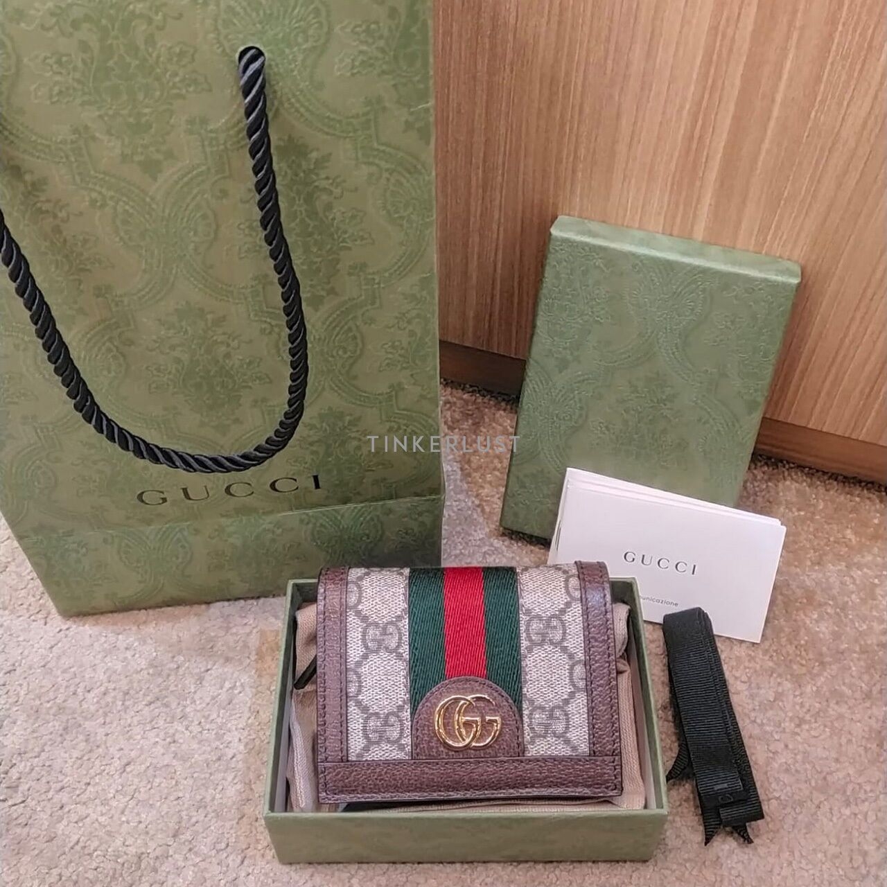 Gucci Ophidia GG Card Case 2023 Wallet