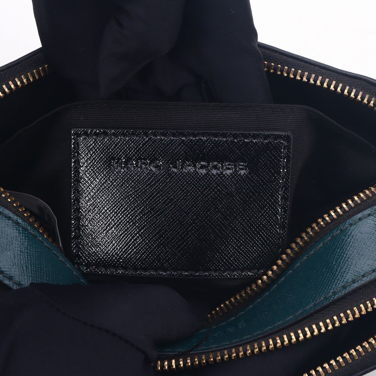 Marc Jacobs Snapshot Camera Black & Maroon Sling Bag