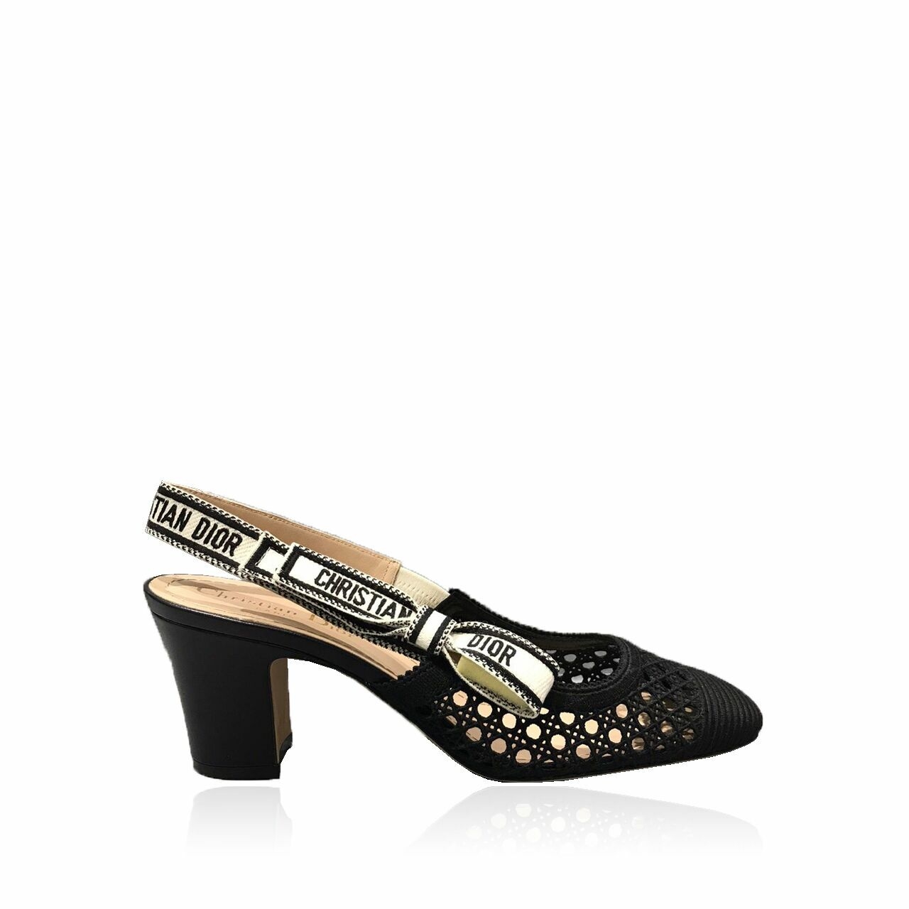 Christian Dior J’adior Slingback Black Block Heels