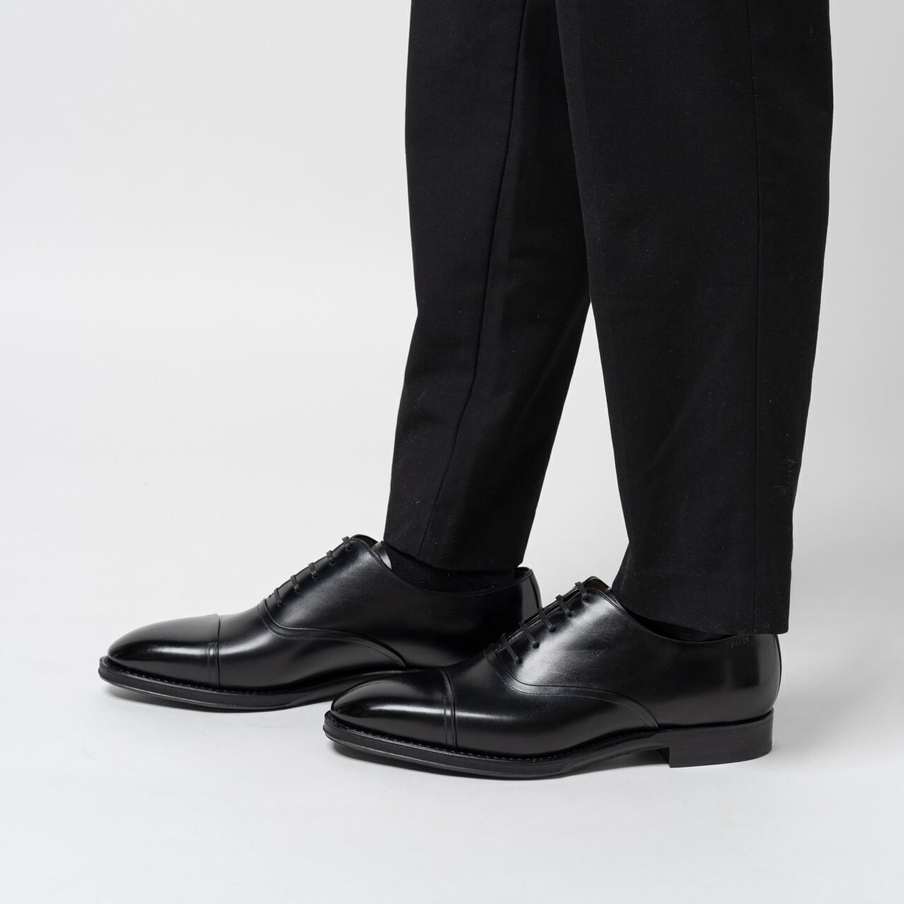 Bally Scribe Calf Leather Oxford Shoes Black