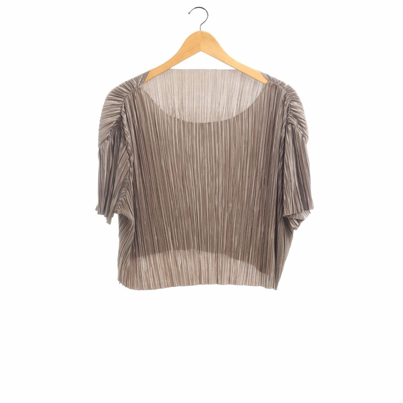 Pomelo. Taupe Blouse