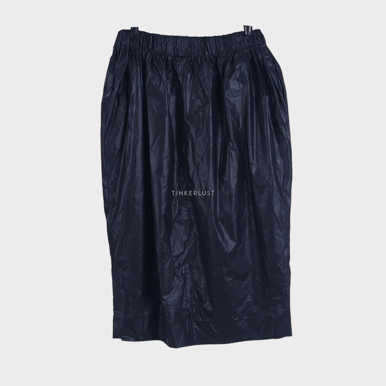 Yuan Black Midi Skirt