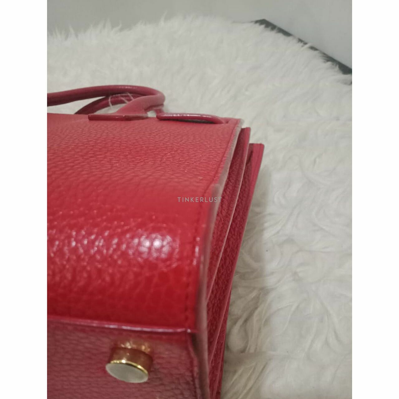 Yves Saint Laurent Sac de Jour Baby Red Lipstick Grain Leather 2016