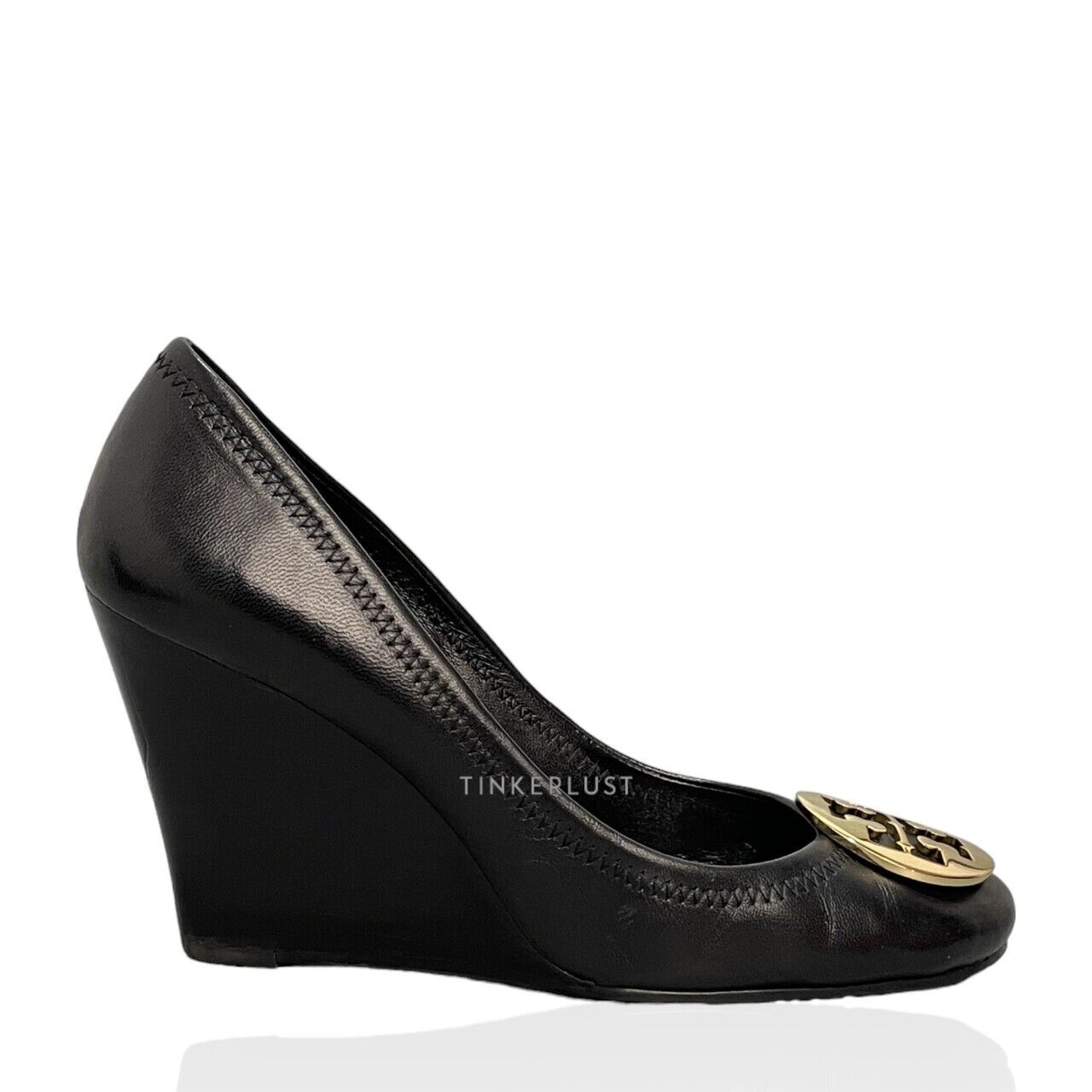 Tory Burch Sophie Black Wedges