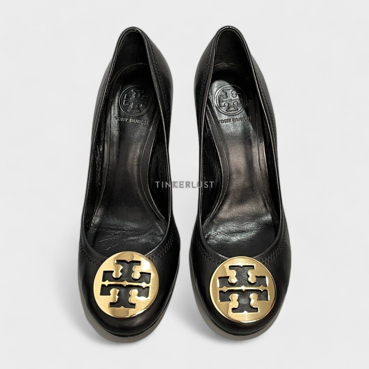 Tory Burch Sophie Black Wedges