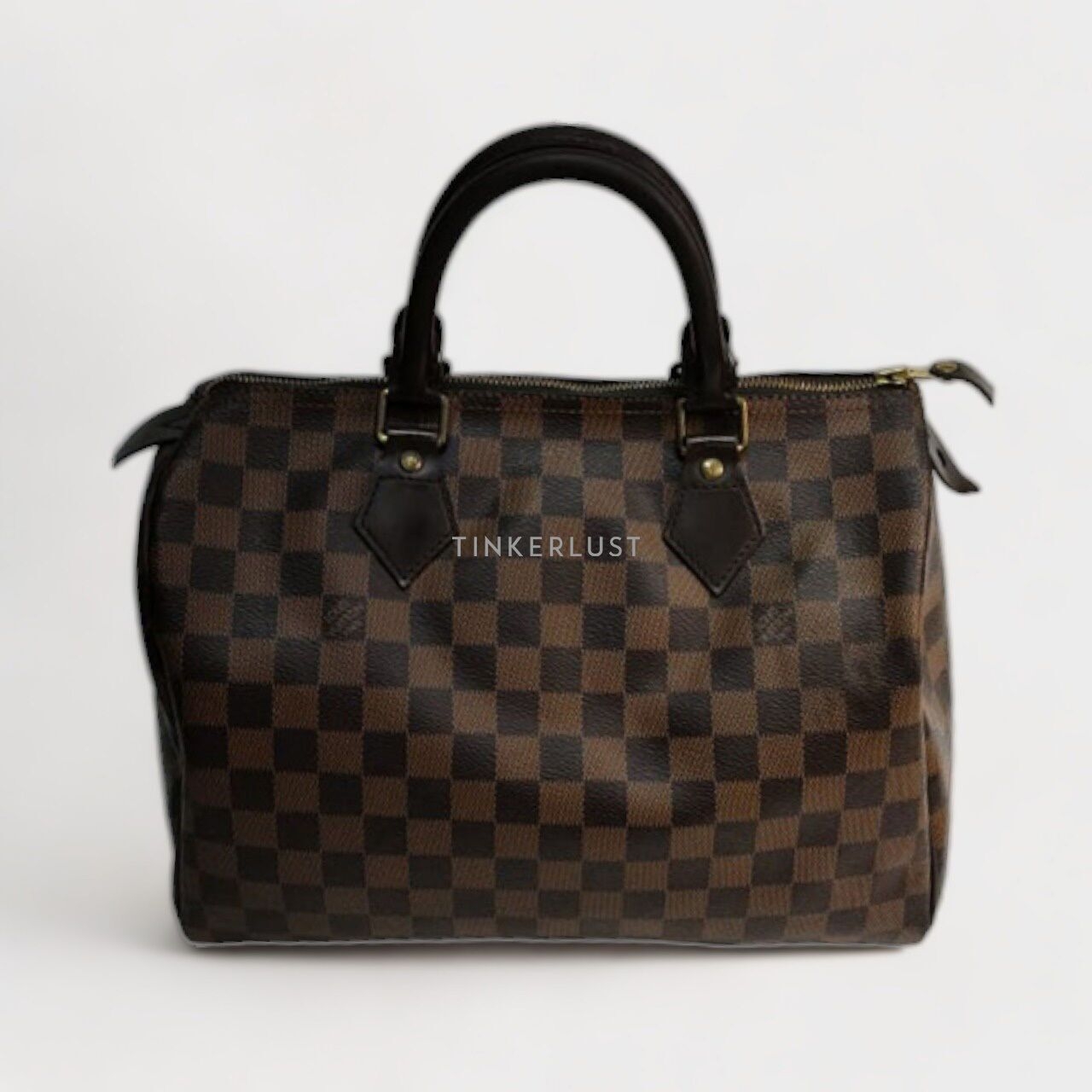 Louis Vuitton Speedy 30 Damier Ebene Canvas 2013 GHW Handbag