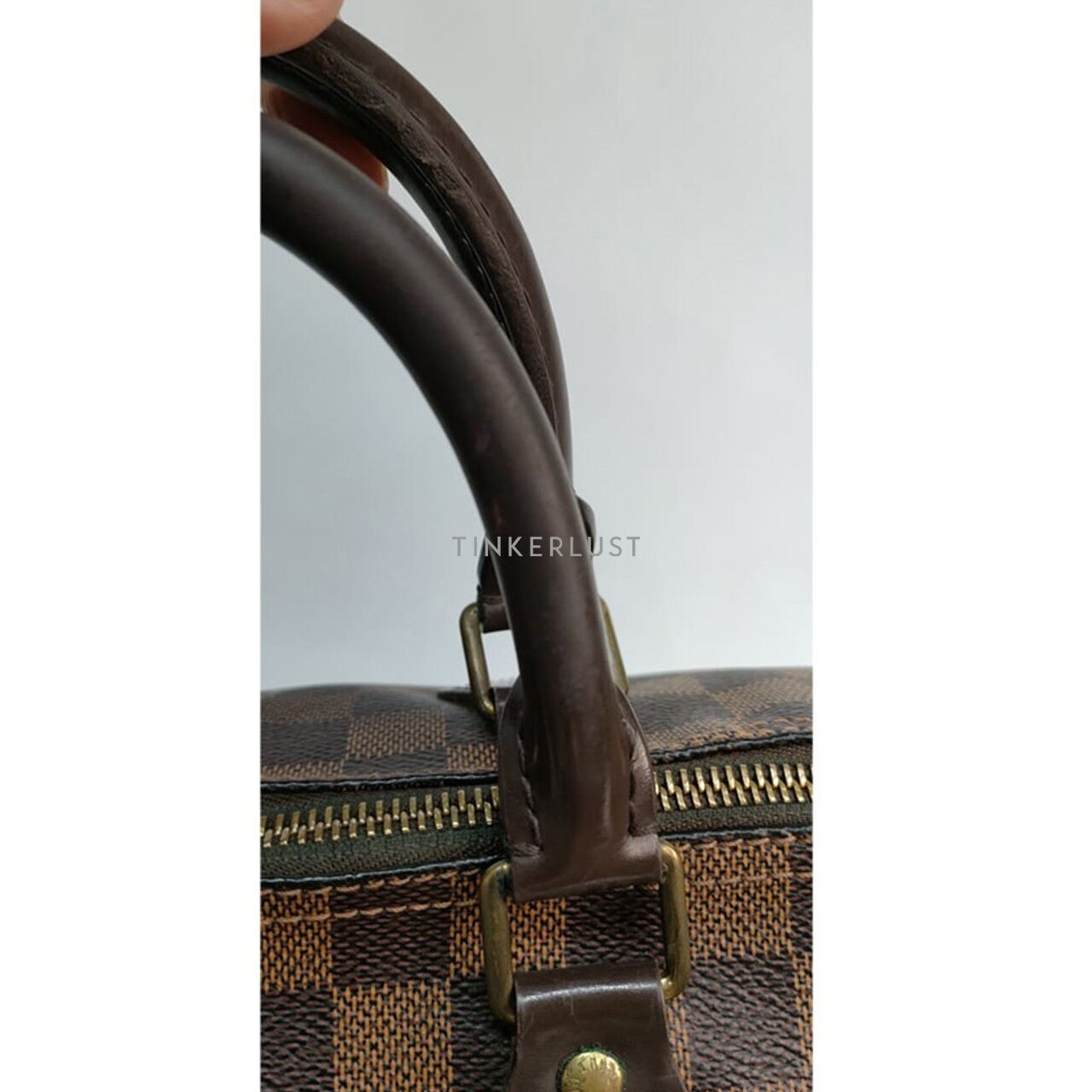 Louis Vuitton Speedy 30 Damier Ebene Canvas 2013 GHW Handbag