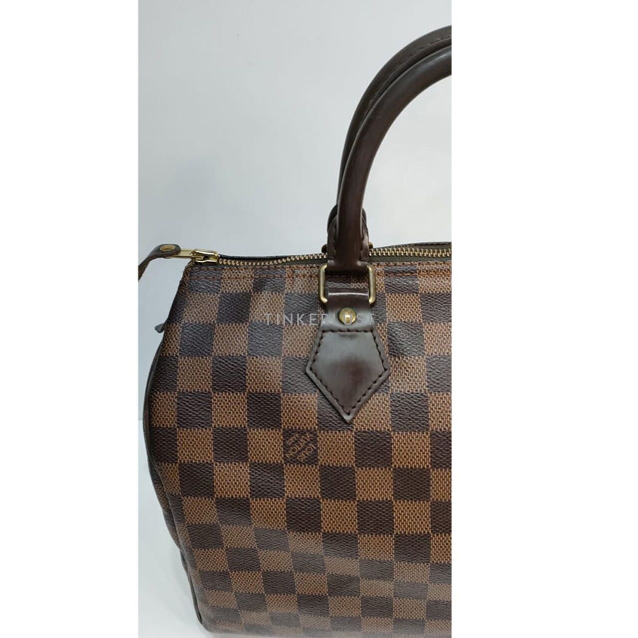 Louis Vuitton Speedy 30 Damier Ebene Canvas 2013 GHW Handbag