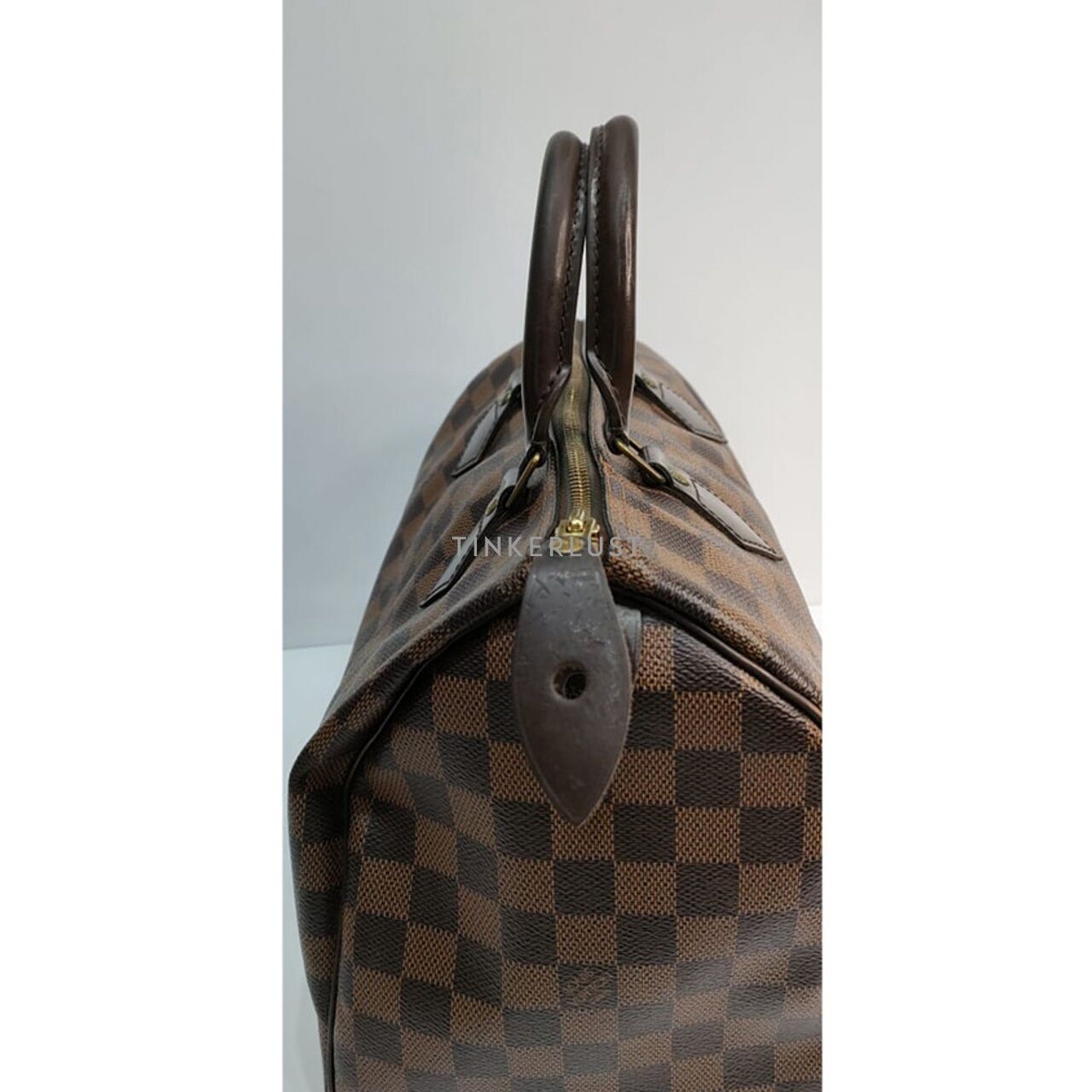 Louis Vuitton Speedy 30 Damier Ebene Canvas 2013 GHW Handbag