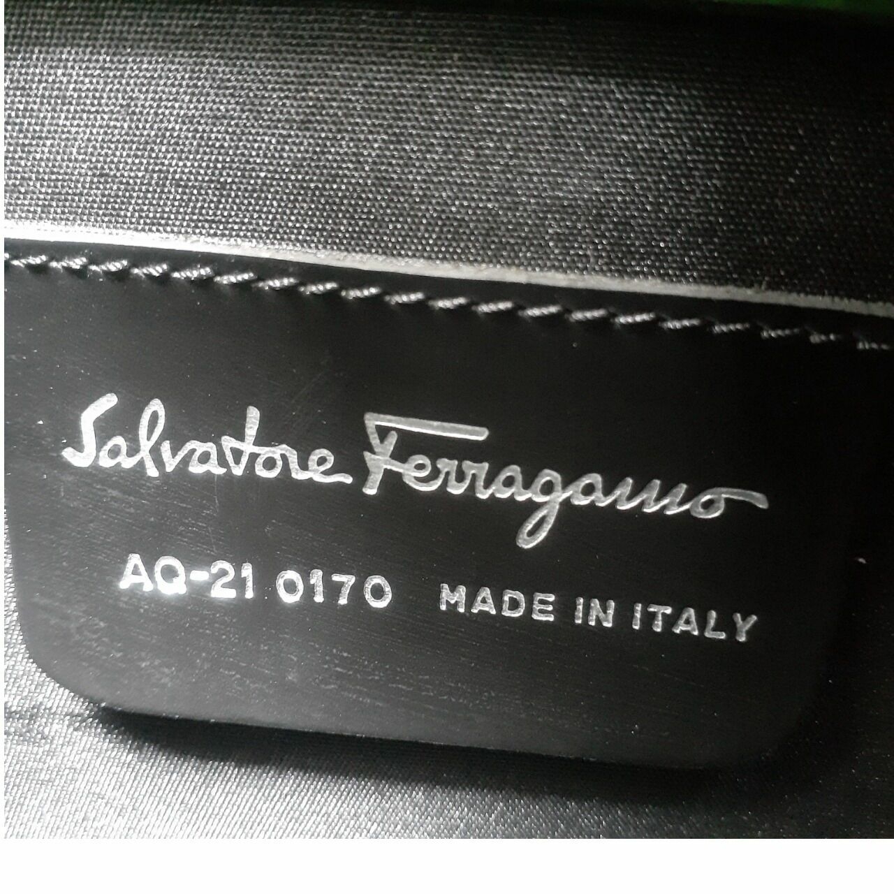 Salvatore Ferragamo Green Shoulder Bag