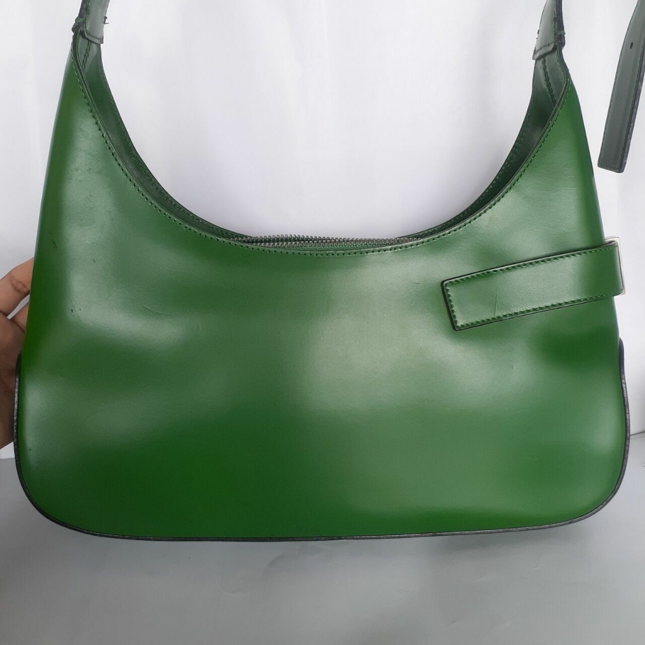 Salvatore Ferragamo Green Shoulder Bag