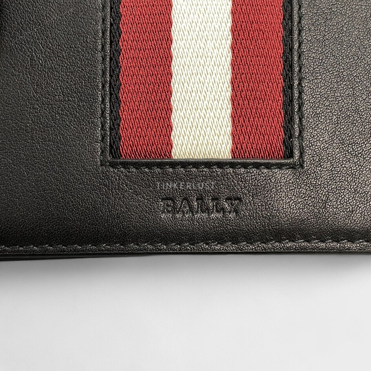 Bally Balee Bovine Plain Black Bi-Fold Wallet