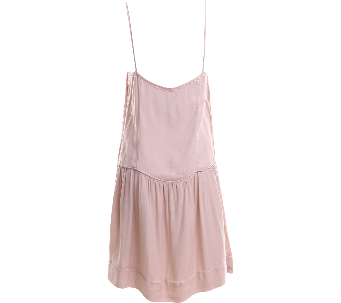 Mango Soft Pink Mini Dress