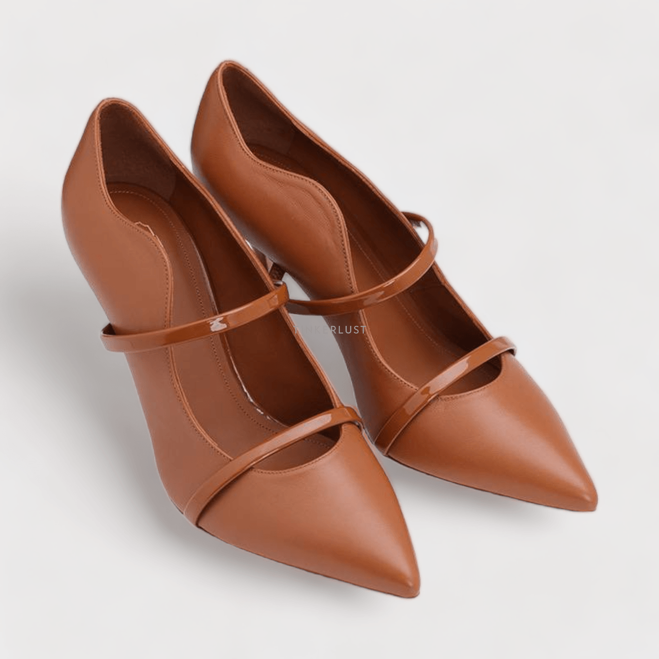 Malone Souliers Maureen Pumps 70mm in Walnut Heels	