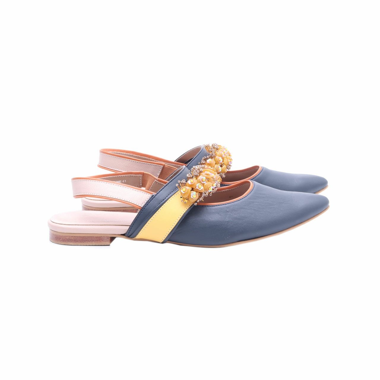 Pvra Navy Sandals