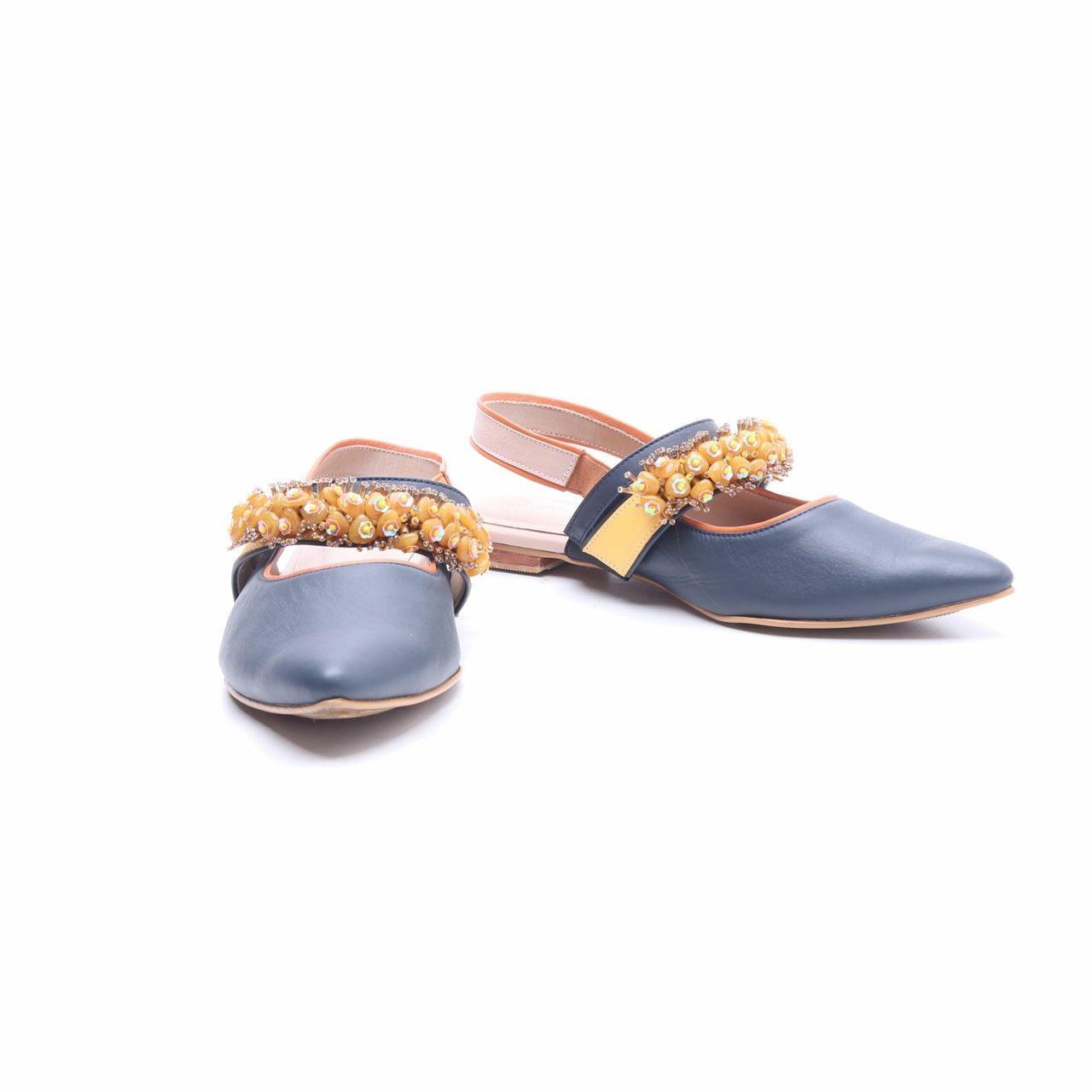 Pvra Navy Sandals