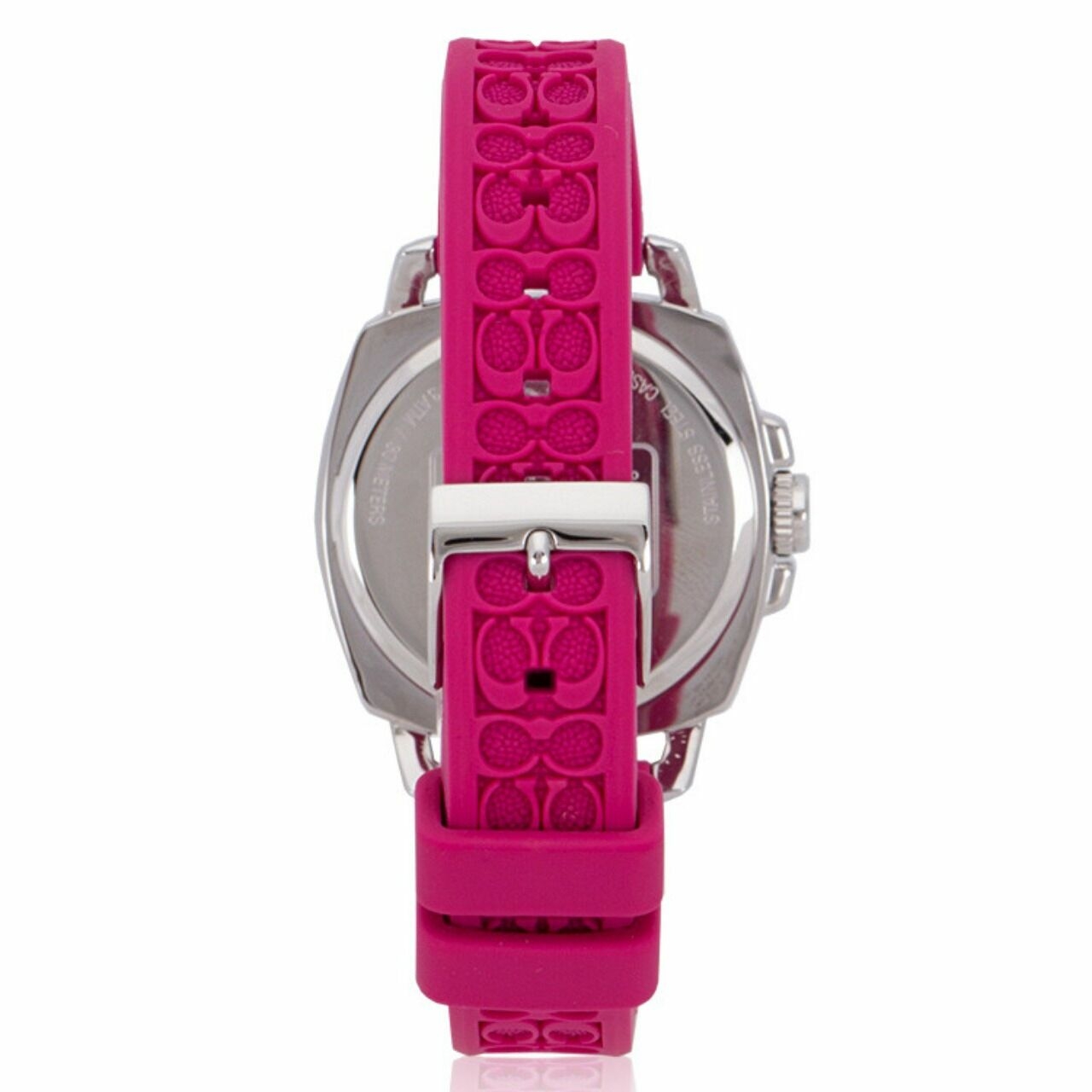 COACH  14503145 Boyfriend Rubber Strap Pink