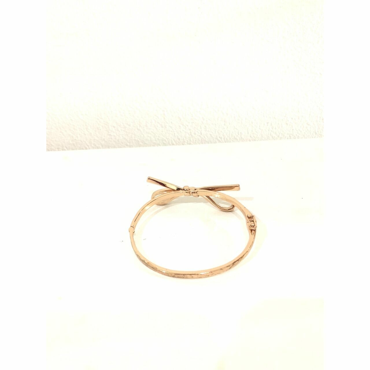 Kate Spade Rose Gold Iconic Ribbon Bracelet