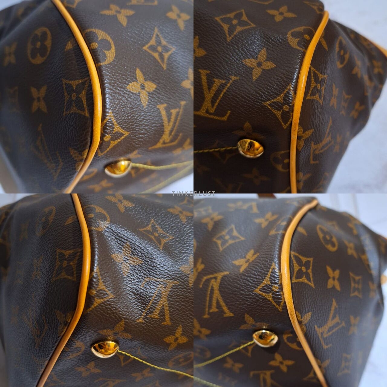 Louis Vuitton Tivoli PM Brown 2012 Shoulder Bag