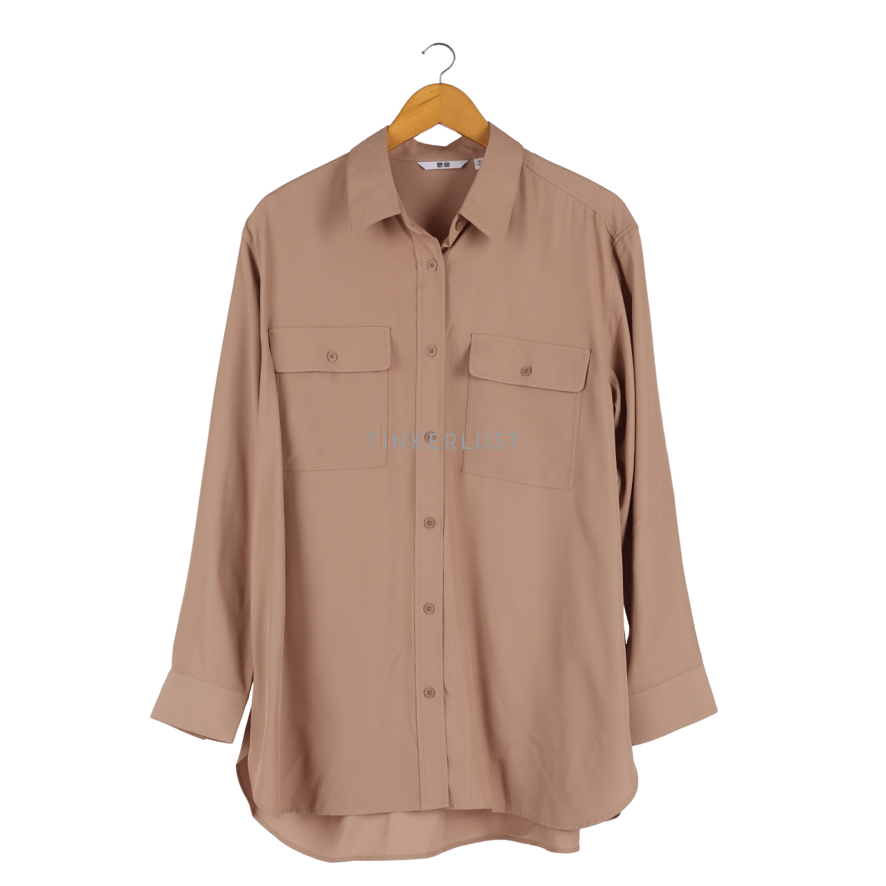 UNIQLO Brown Shirt