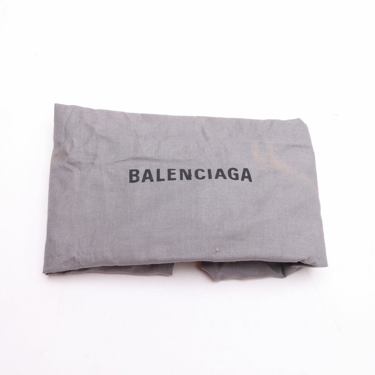 Balenciaga Souvenirs Logo Debossed Leather Belt Bag