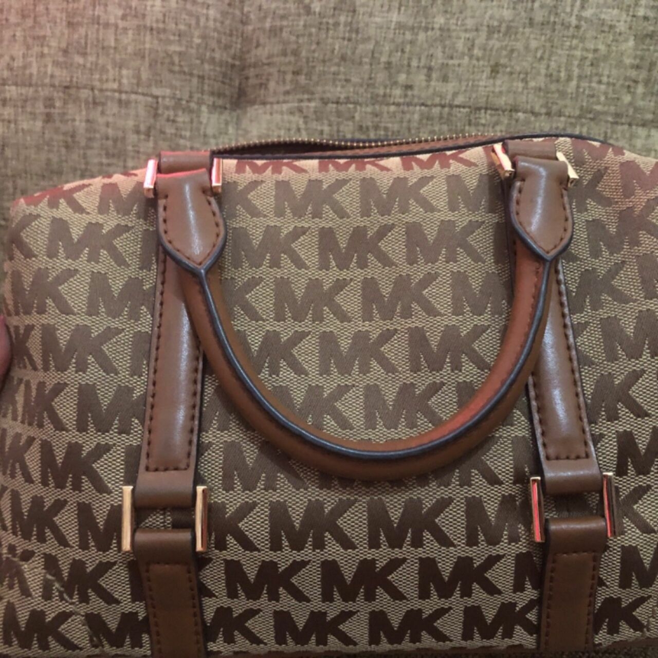 Michael Kors Ginger Small Duffle Signature Brown