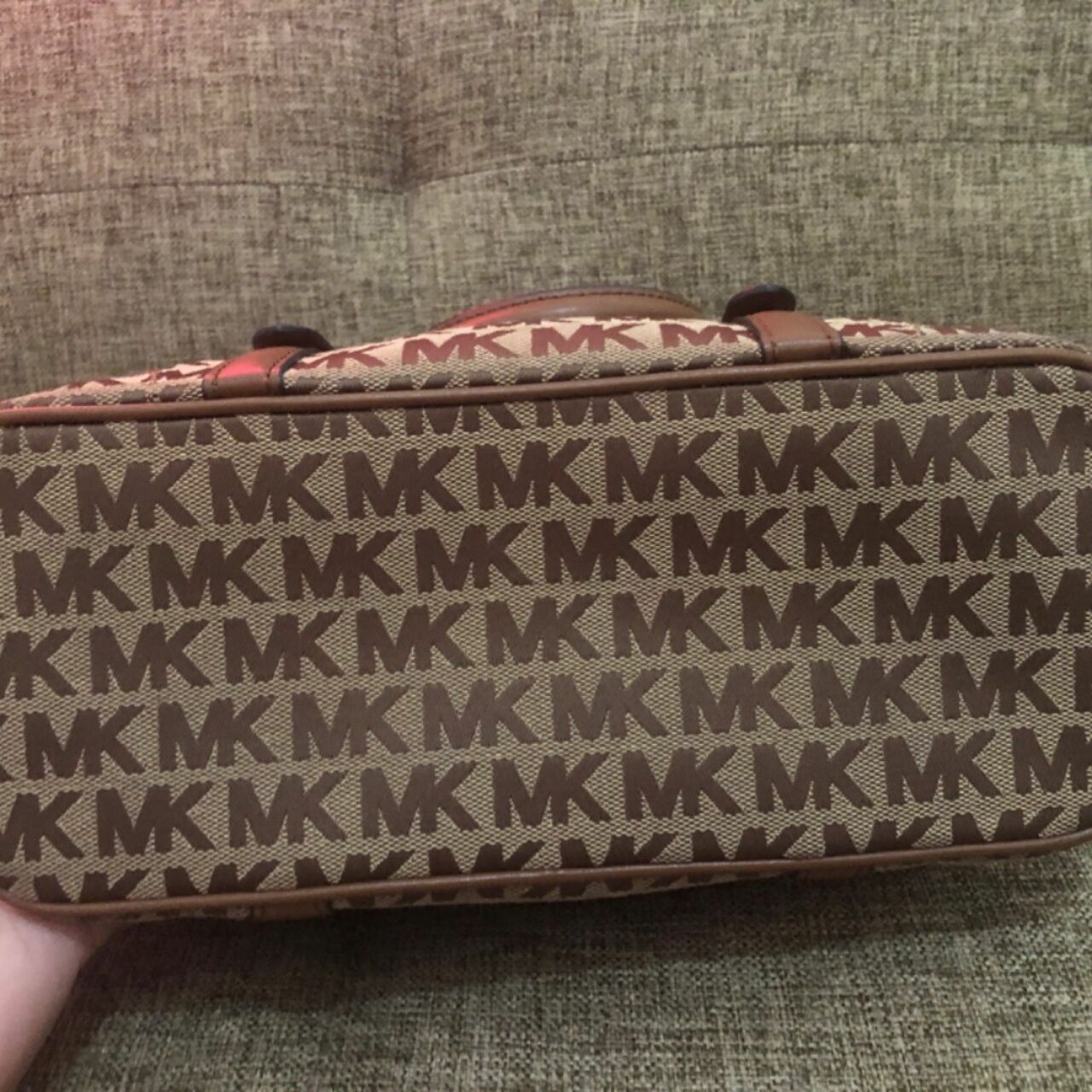 Michael Kors Ginger Small Duffle Signature Brown