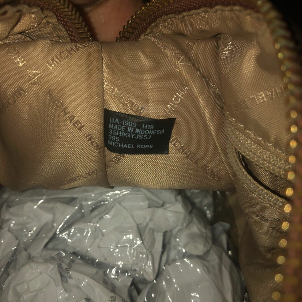 Michael Kors Ginger Small Duffle Signature Brown