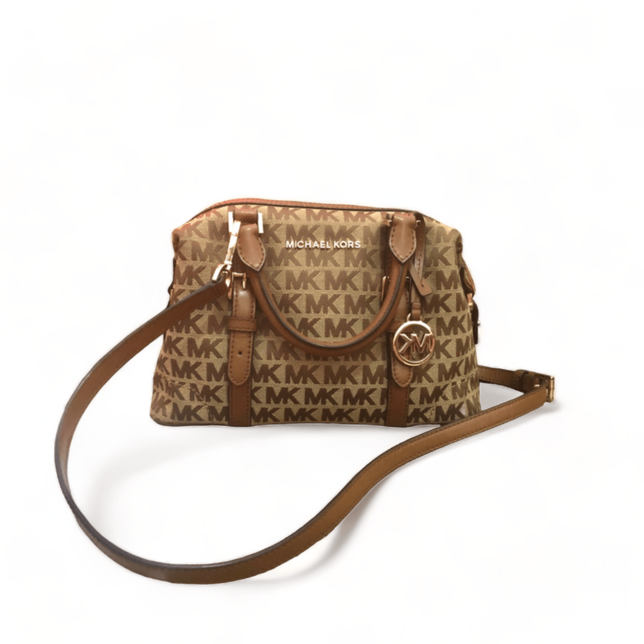 Michael Kors Ginger Small Duffle Signature Brown