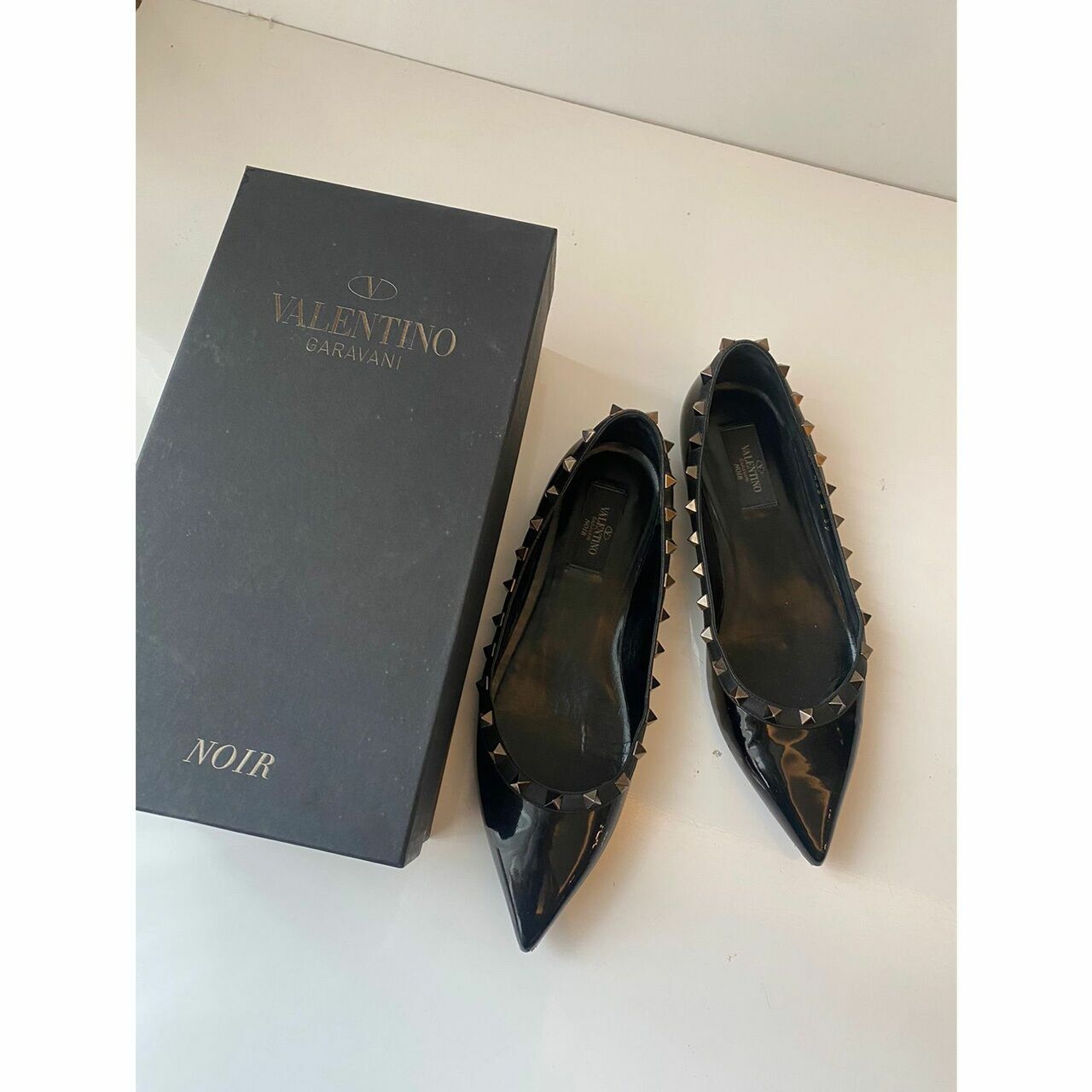 Valentino Garavani Ballerina Flats Black