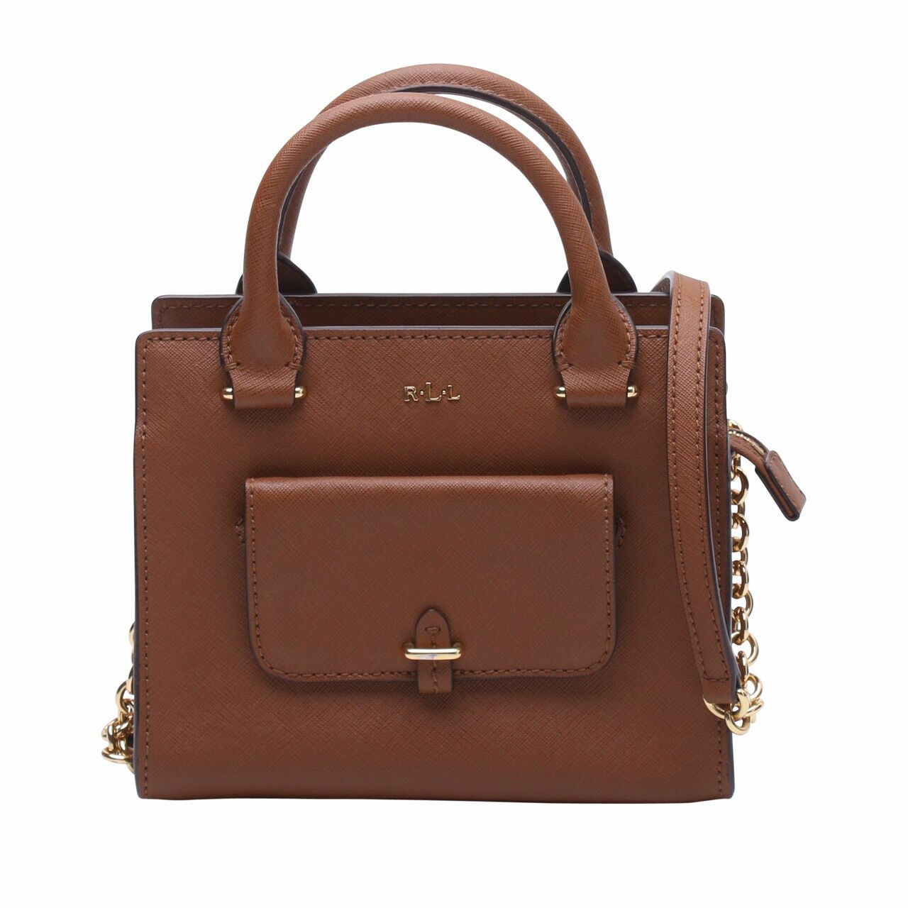 Ralph Lauren Brown Satchel