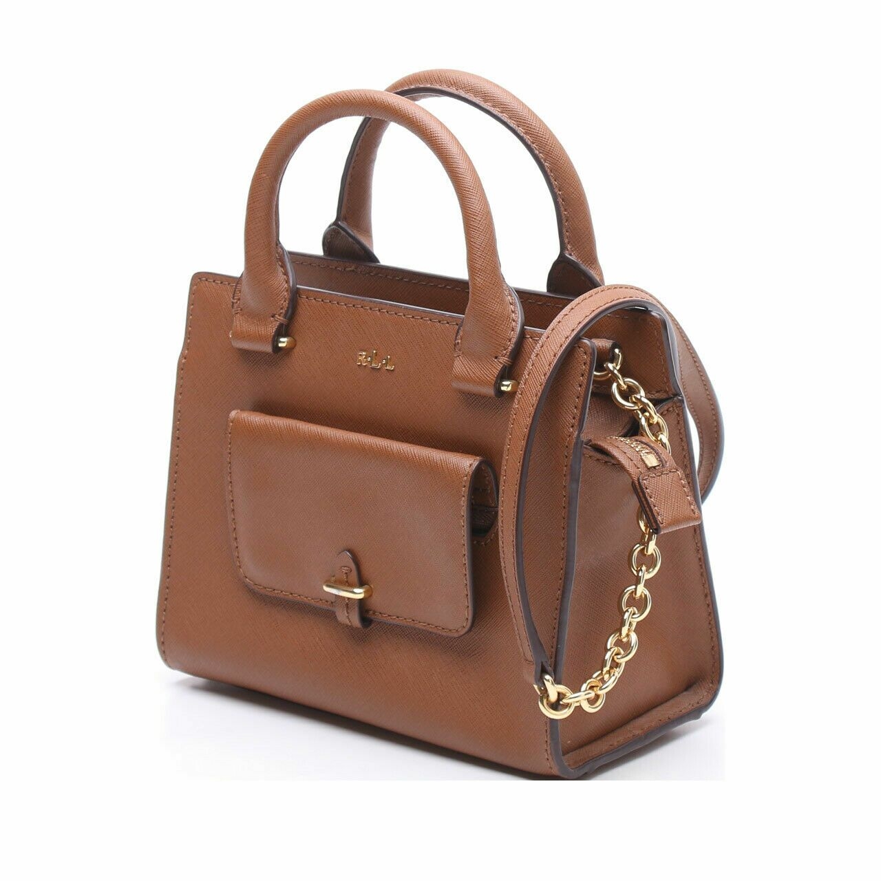 Ralph Lauren Brown Satchel