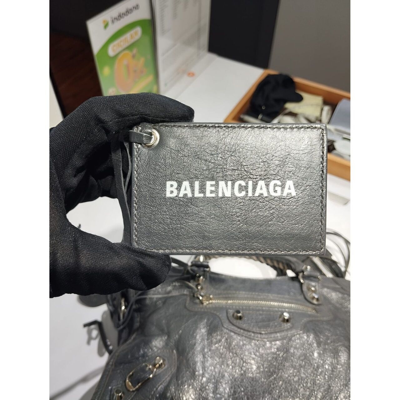 Balenciaga Grey Handbag