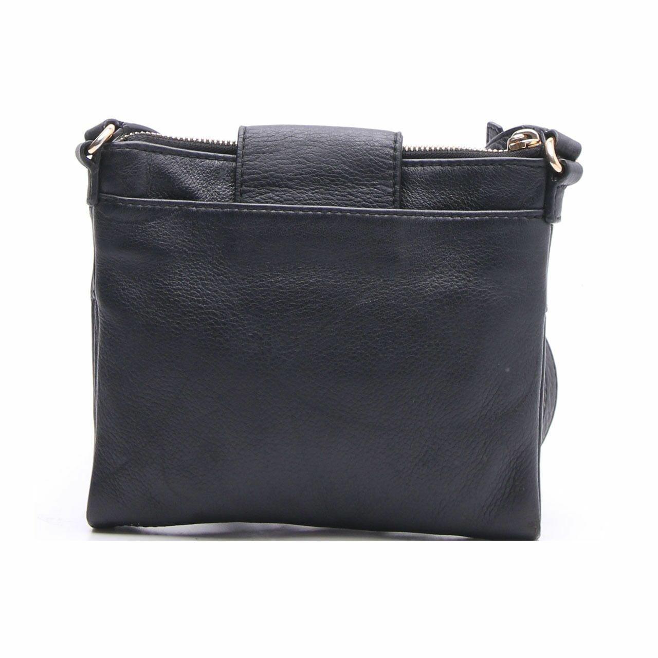 Michael Kors Black Double Zipper Sling Bag