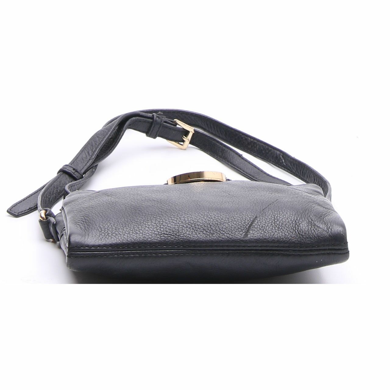 Michael Kors Black Double Zipper Sling Bag