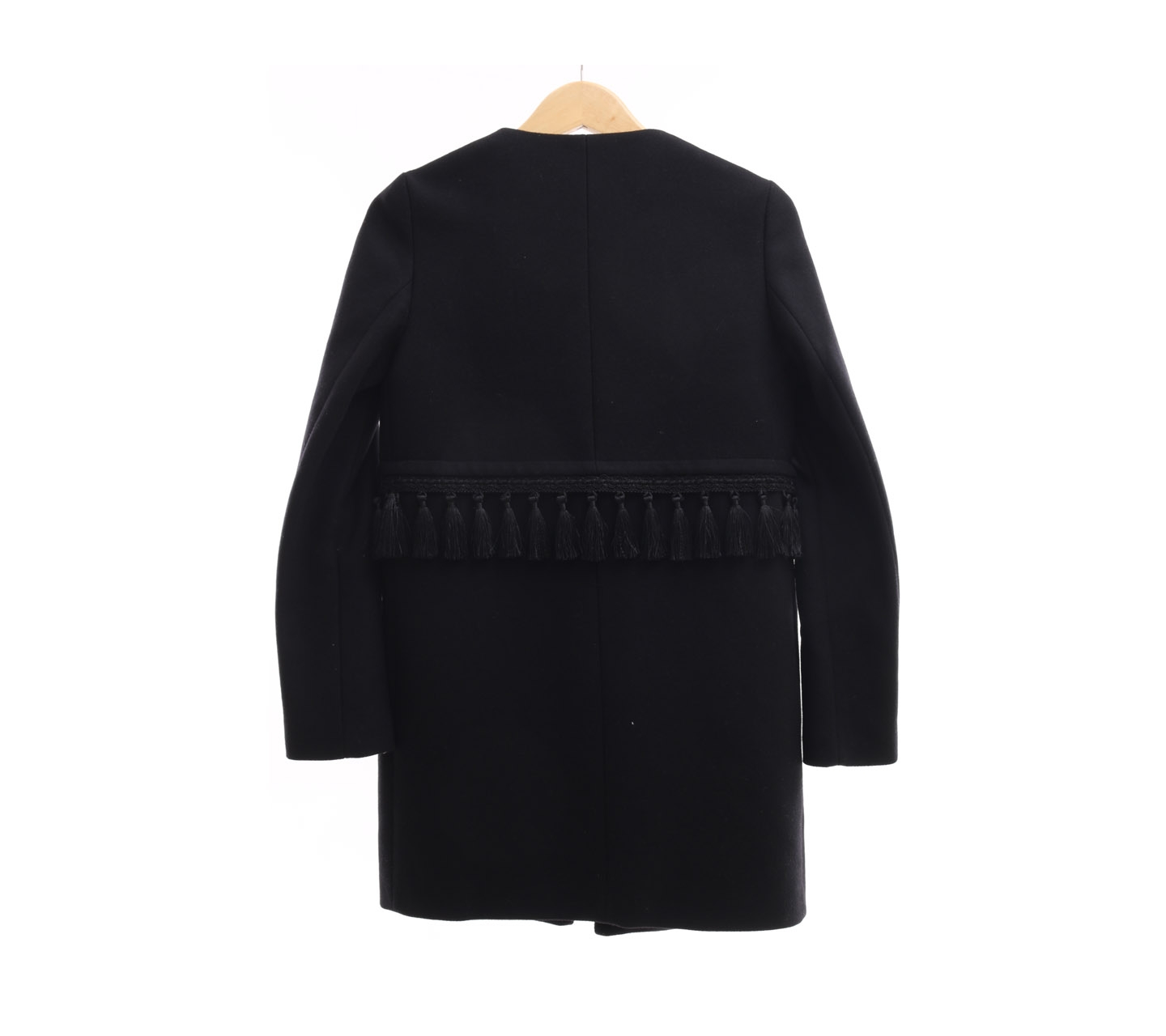 Zara Black Tassel Outerwear