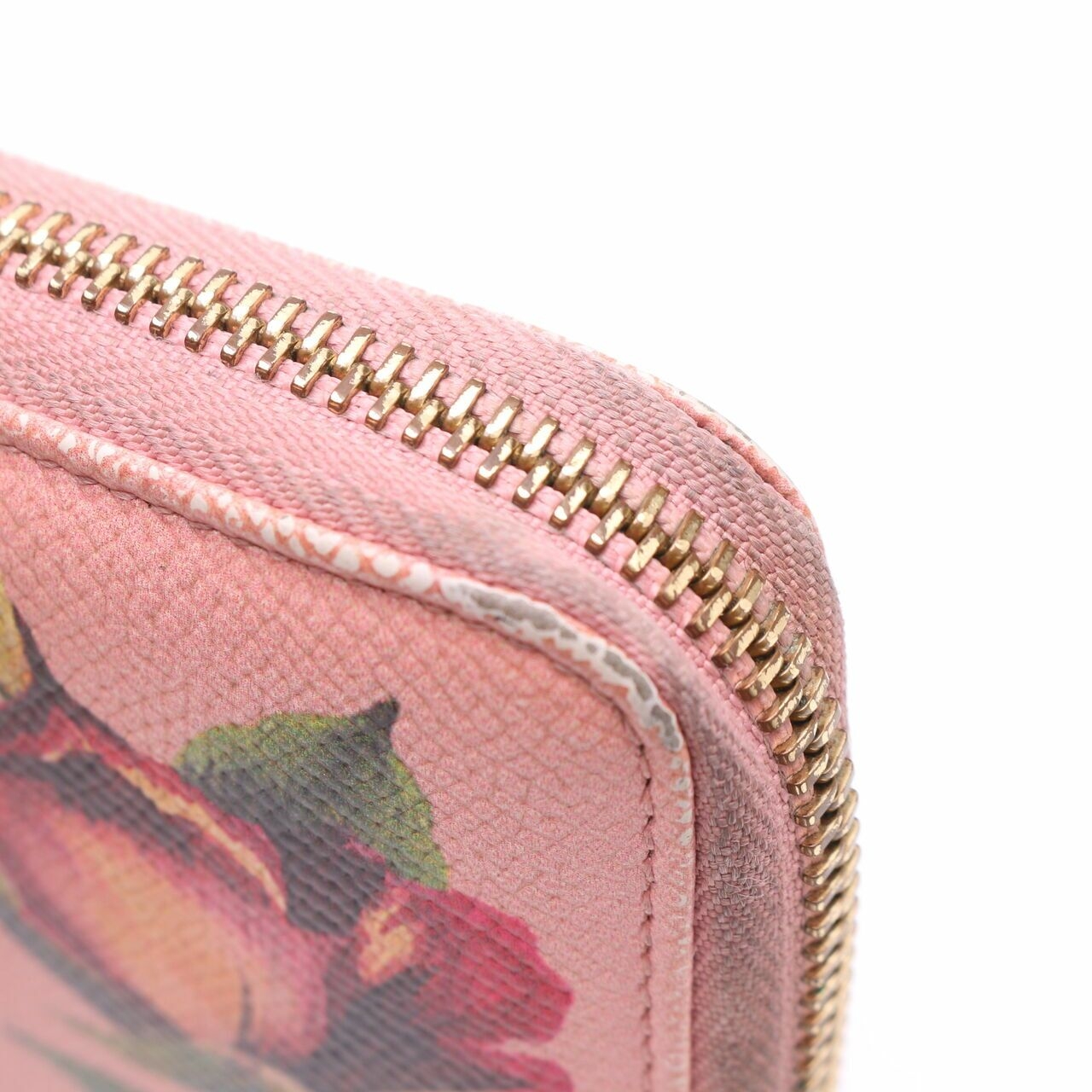 Dolce Gabbana Pink Floral Wallet