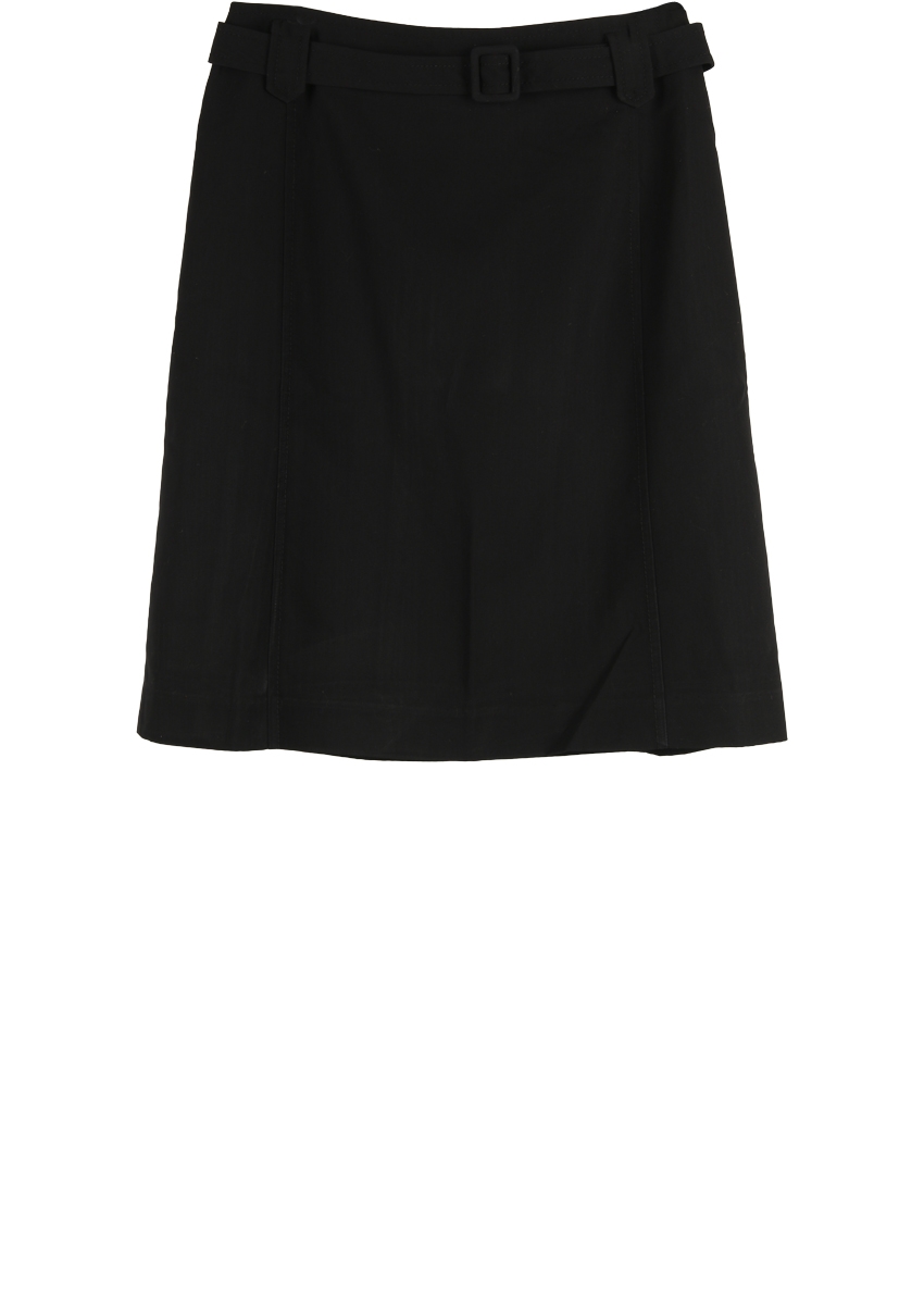 Atmosphere Black Belted Skirt