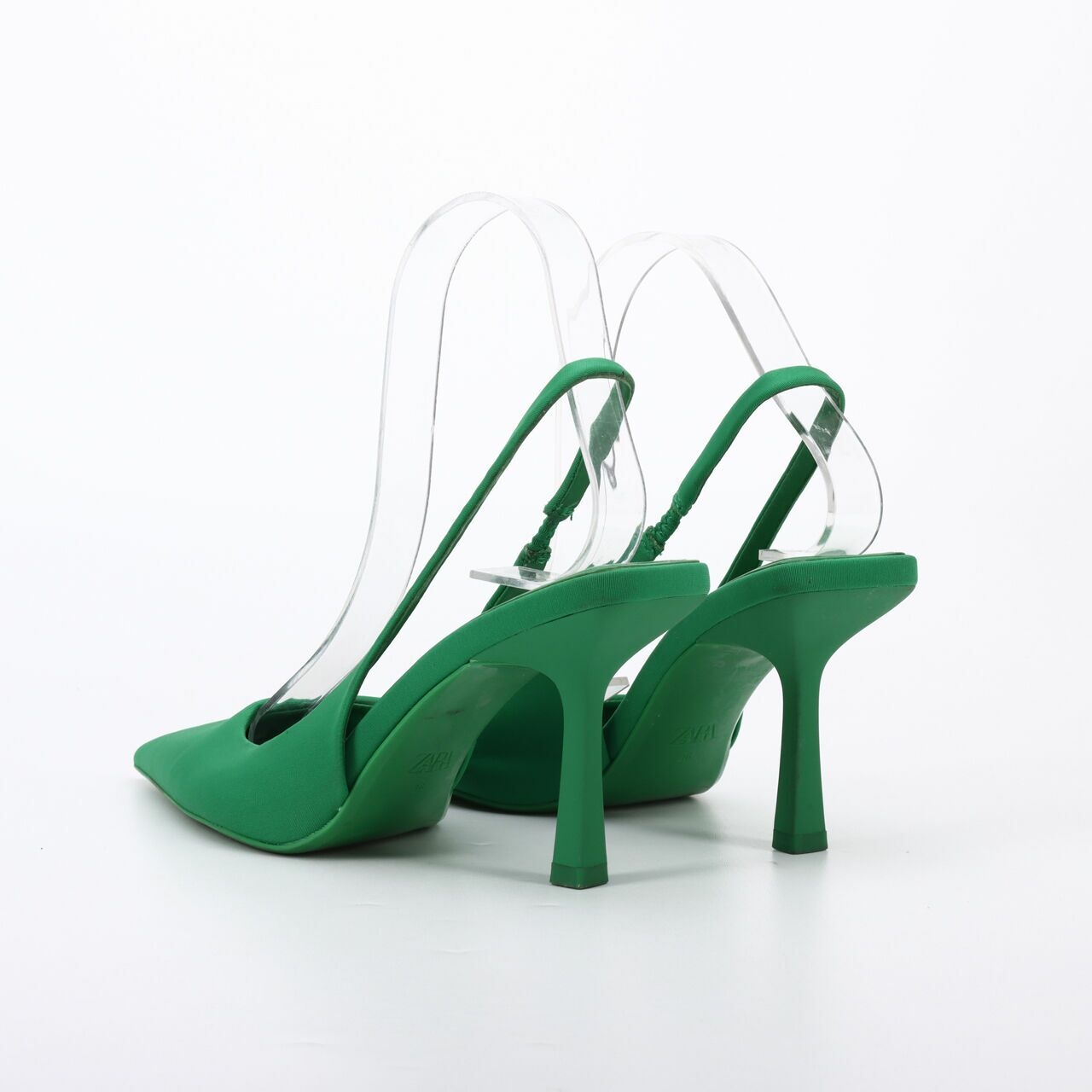 Zara Green Heels