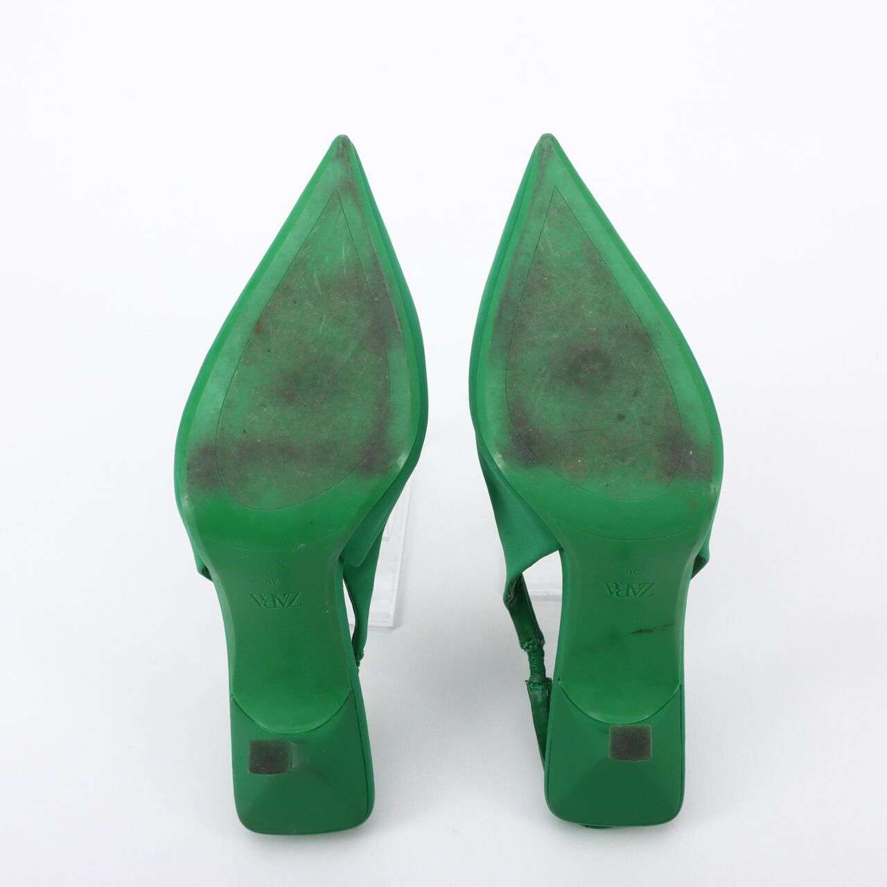 Zara Green Heels