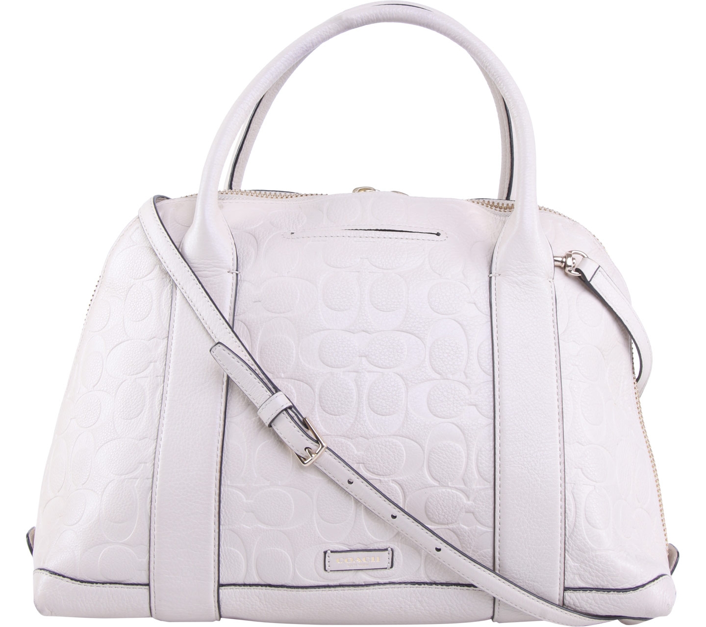 Coach Beige Satchel