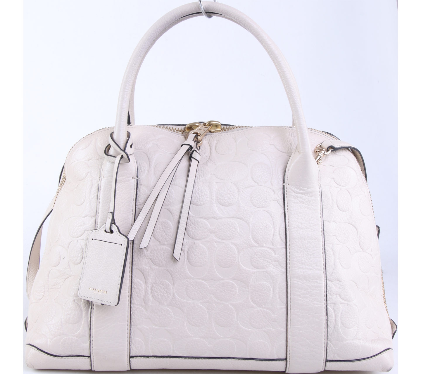 Coach Beige Satchel