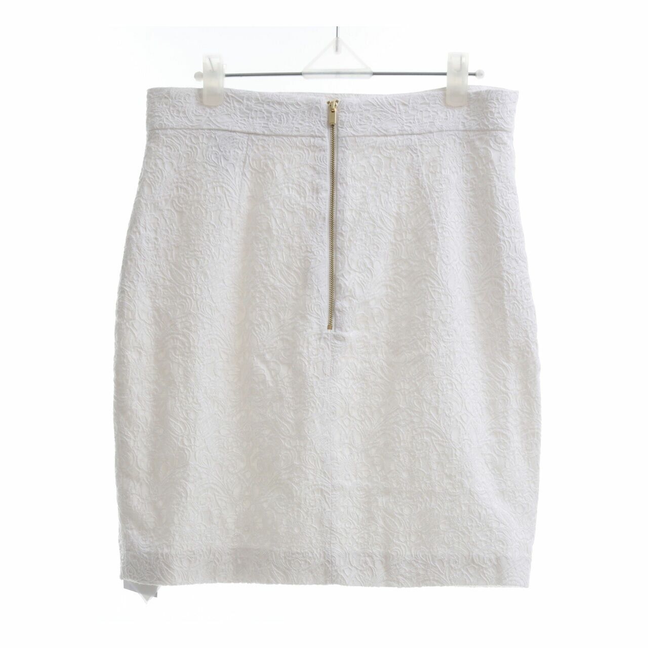 H&M White Mini Skirt