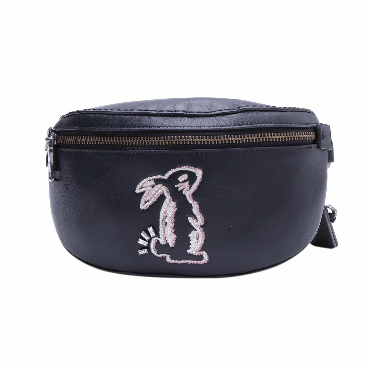 Coach Selena Bunny Black Belt Bag